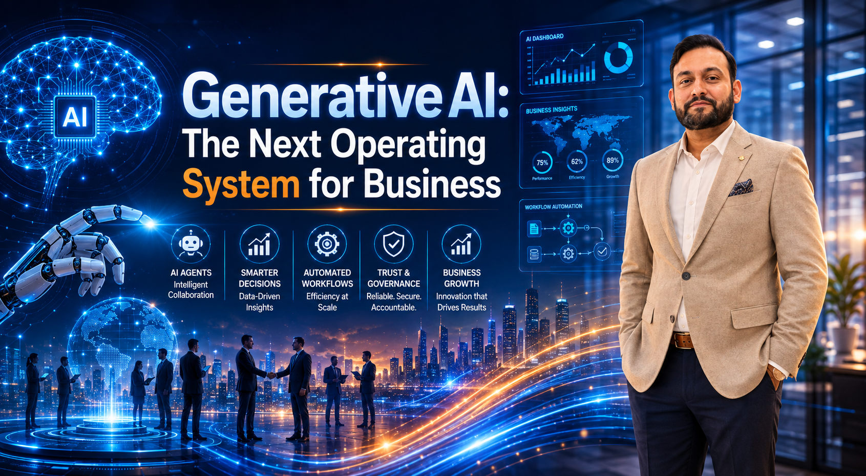 Generative AI: The Next Operating System for Business | Aarav Global