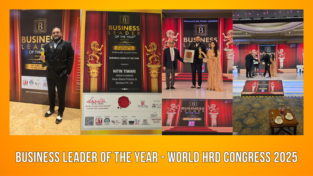Business Leader of the Year – World HRD Congress 2025