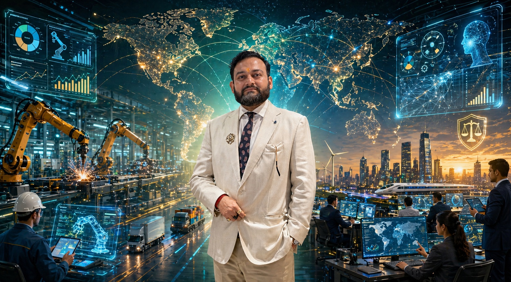 Future of AI & Automation | Nitin Tiwari Aarav Global Group Chairman Insights